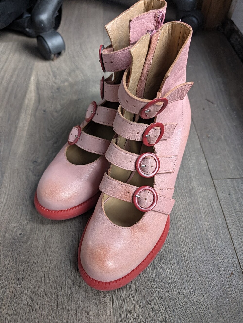 Fluevog Huysmans Pink Size 8 - Used - Picture 3 of 7